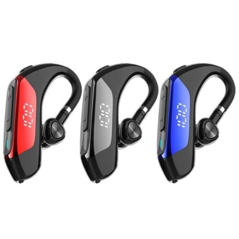Bluetooth 5.0 Wireless Business Headset with LED Power Display