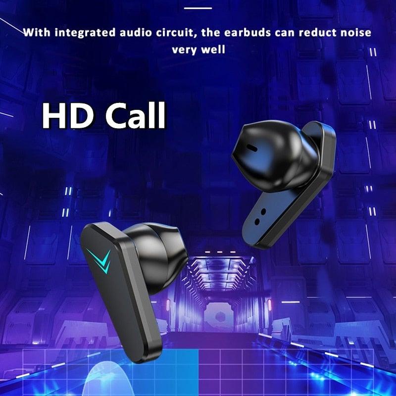 Low Latency Wireless Gaming Earbuds with Touch Control
