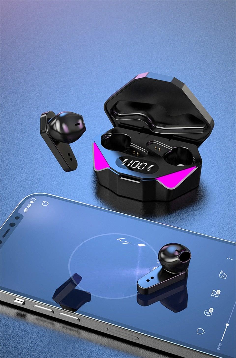 Low Latency Wireless Gaming Earbuds with Touch Control