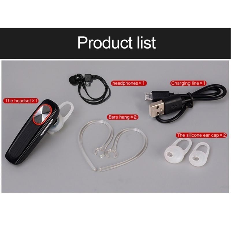 L9 Wireless Bluetooth Earpiece with Dual Noise-Cancelling Microphones