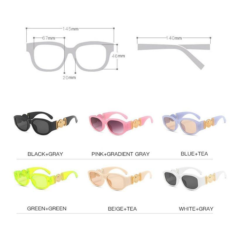Retro Streetwear Sunglasses for Women & Men - Polarized UV400