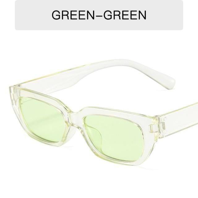 Vintage Small Frame Cat Eye Sunglasses UV400 Retro Eyewear