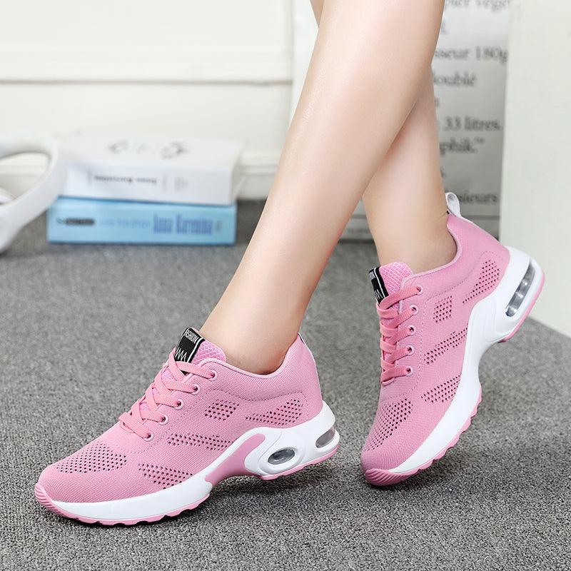 Women's Lightweight Athletic Sneakers Breathable Air Cushion Shoes