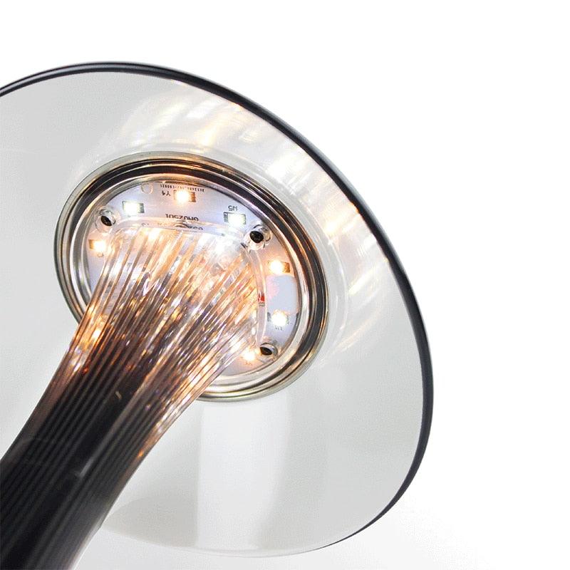 Dimmable Crystal LED Desk Lamp with Smart Touch Control