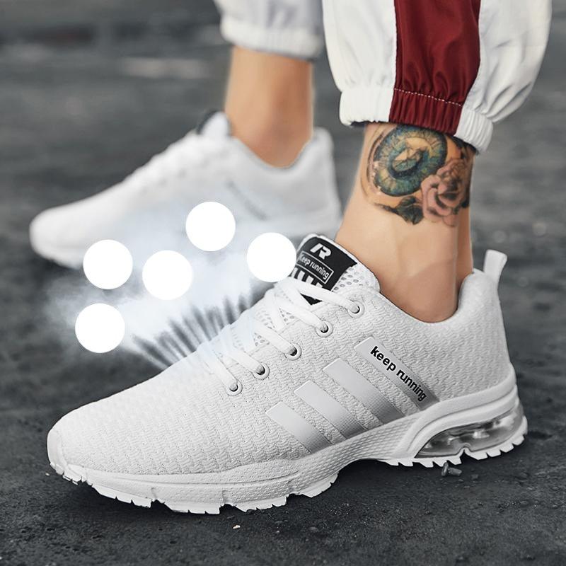 Unisex Air Cushion Sport Sneakers for Fitness and Running