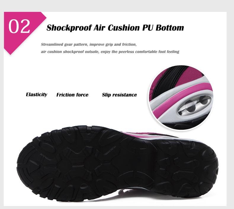 Women's Air Cushion Athletic Walking Sneakers Lightweight Mesh Shoes