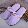 Classic Plush Slip-On House Slippers: Warm Unisex Indoor Footwear
