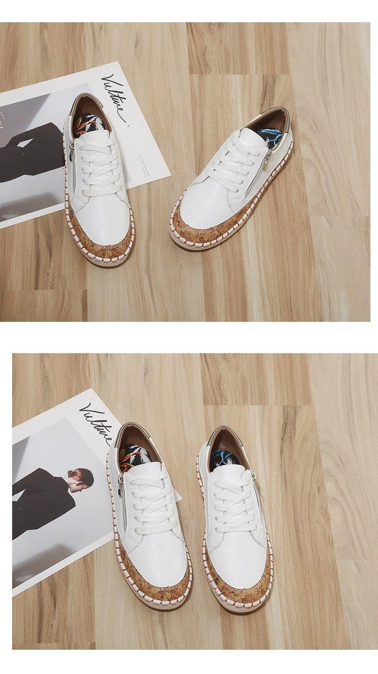 Women's Floral Print Lace-Up Casual Sneakers Summer Walking Shoes
