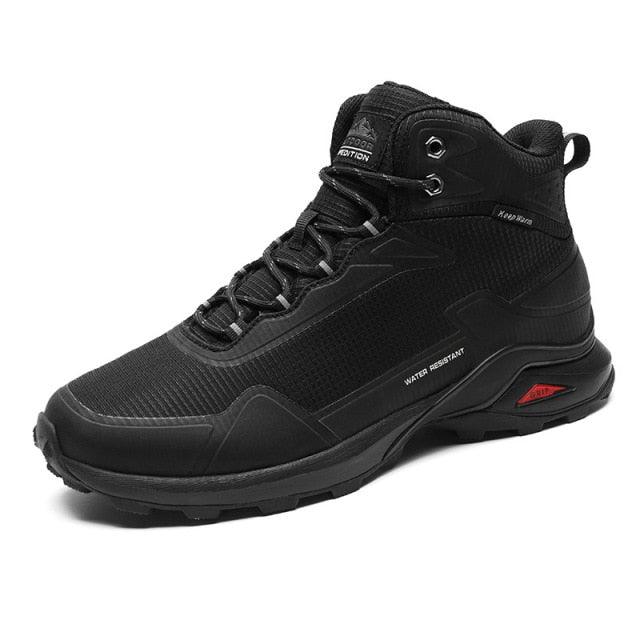 Men's Camouflage Waterproof Hiking Boots with Air Circulation