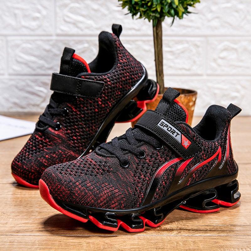 Breathable Kids Athletic Running Sneakers for Outdoor Sports