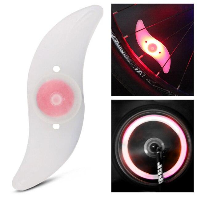 LED Bike Wheel Spoke Lights - Waterproof Night Safety Warning Lamp