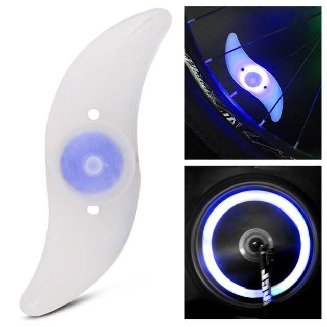 LED Bike Wheel Spoke Lights - Waterproof Night Safety Warning Lamp
