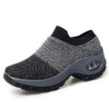 Women's Chunky Platform Sock Sneakers Breathable Mesh Walking Shoes