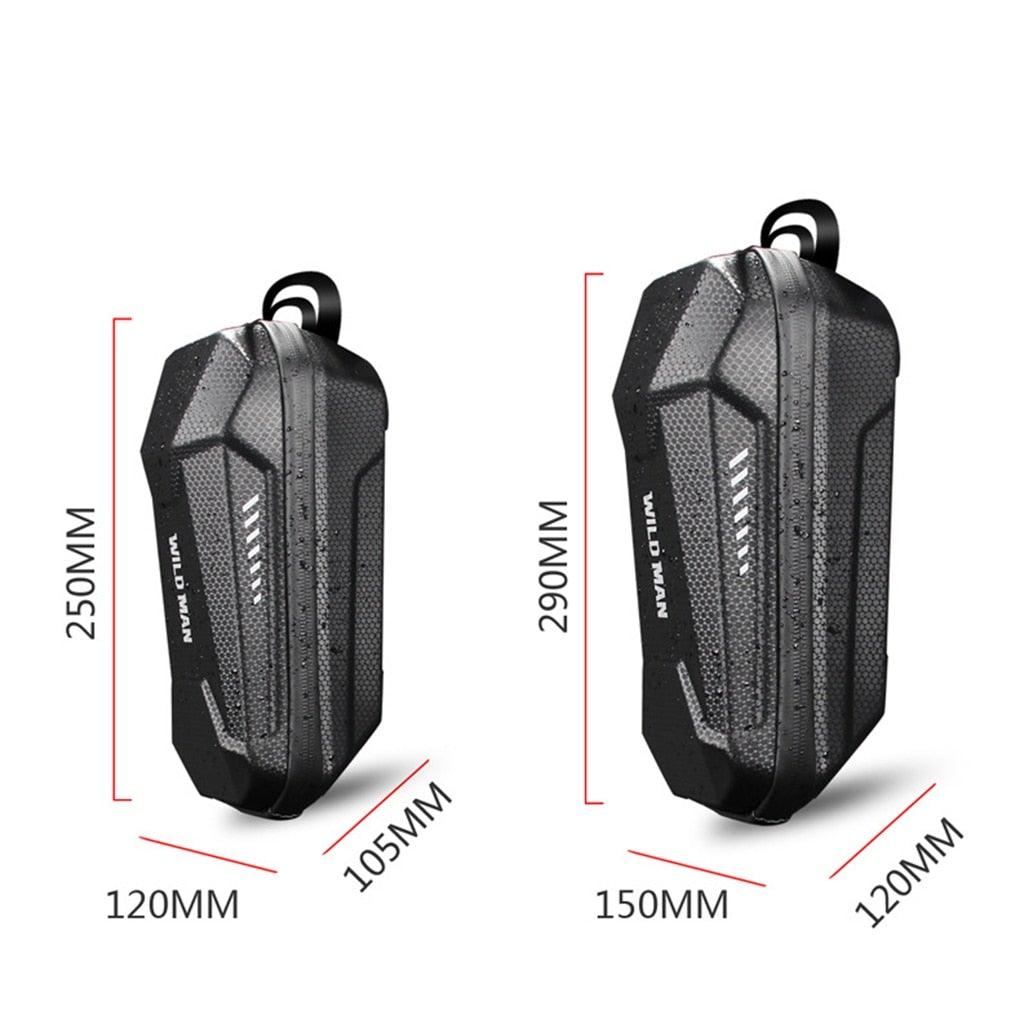 Waterproof EVA Hard Shell Electric Scooter Bag - Minimalist Black