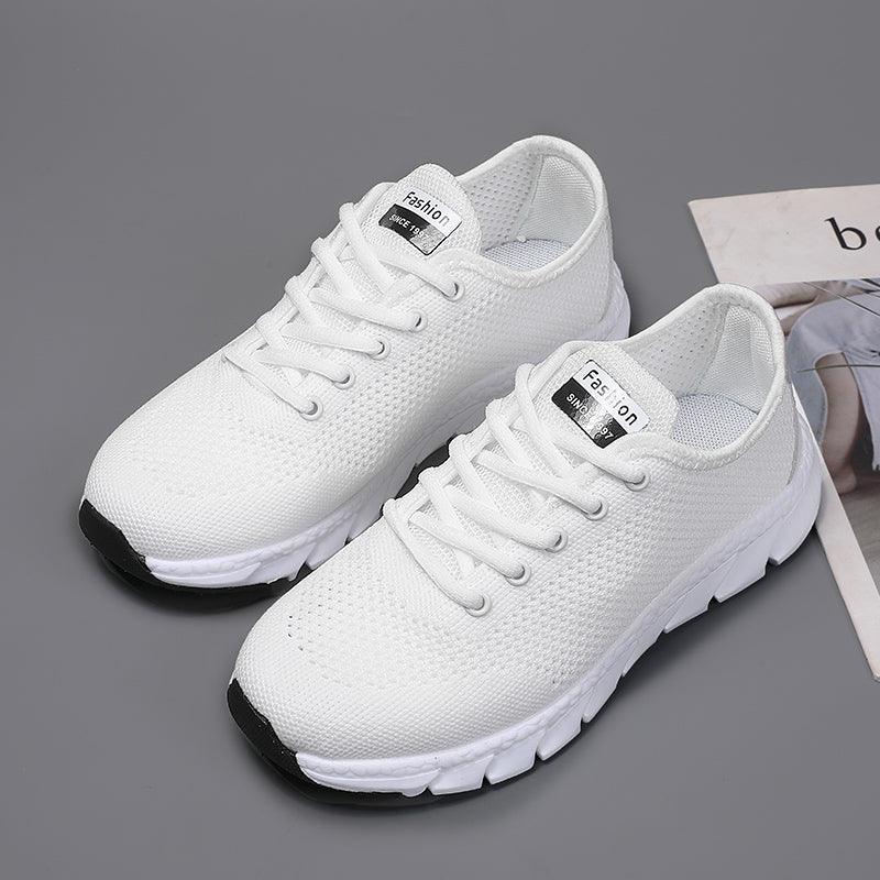 Women's Lightweight Mesh Sneakers - Breathable Non-Slip Walking Shoes
