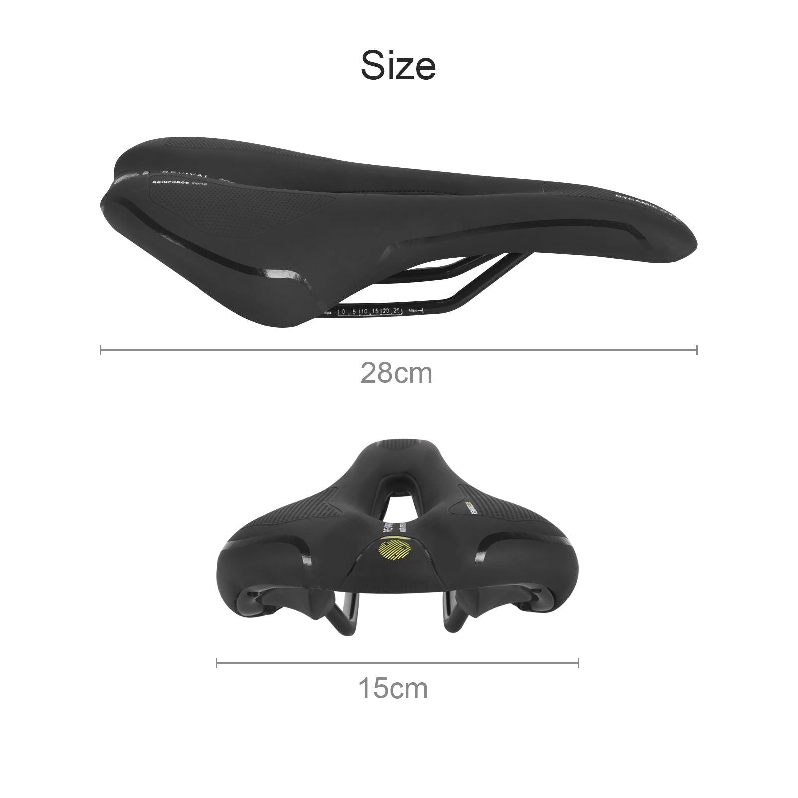 Ergonomic Memory Foam Bicycle Saddle - Universal Waterproof Bike Seat