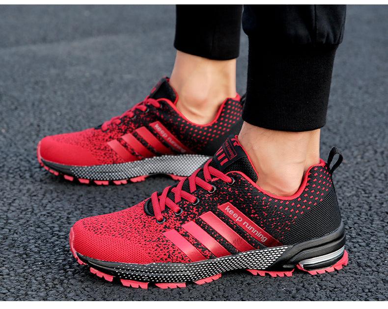 Unisex Breathable Mesh Streetwear Sneakers for Daily Walking