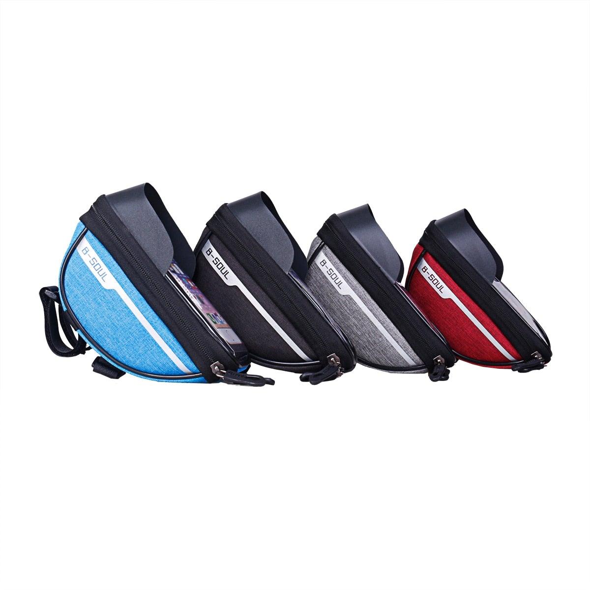 Waterproof Bike Top Tube Smartphone Bag and Cycling Storage Pouch