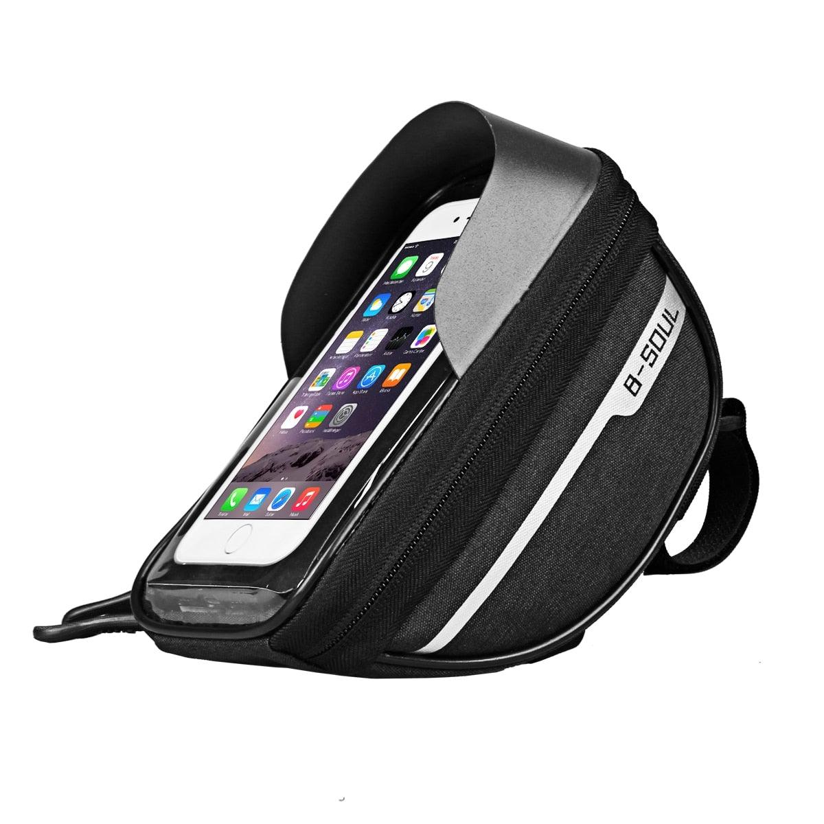 Waterproof Bike Top Tube Smartphone Bag and Cycling Storage Pouch