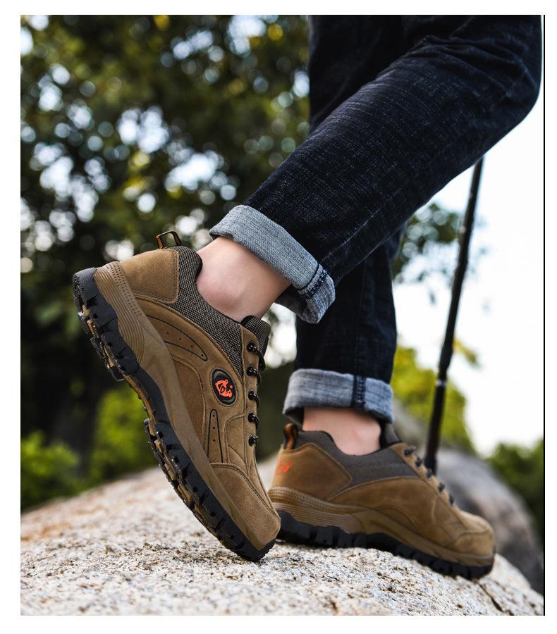 Winter Couple Hiking Shoes Lightweight Non-Slip Walking Sneakers