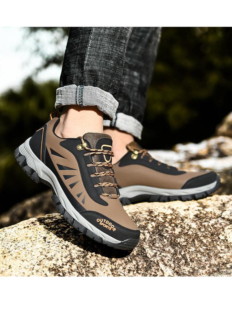 Men's Waterproof Hiking Boots Non-Slip Outdoor Walking Shoes