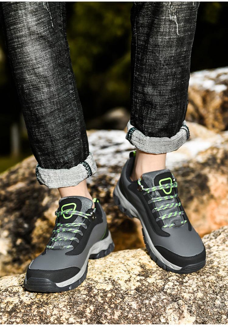 Men's Waterproof Hiking Boots Non-Slip Outdoor Walking Shoes