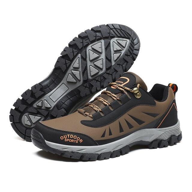 Men's Waterproof Hiking Boots Non-Slip Outdoor Walking Shoes