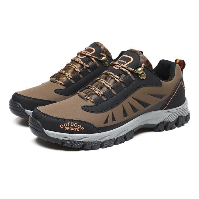 Men's Waterproof Hiking Boots Non-Slip Outdoor Walking Shoes