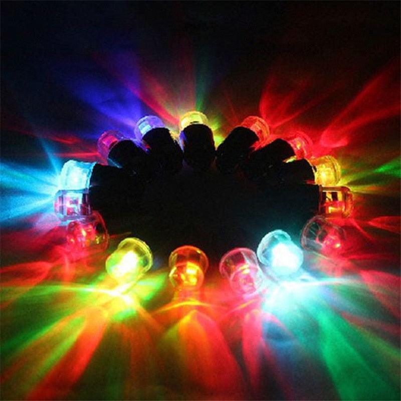 LED Tire Valve Stem Lights - Waterproof Neon Spoke Flash for Bikes