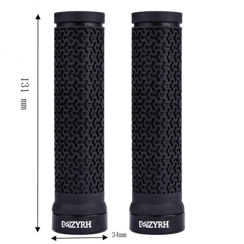 Ergonomic Anti-Slip Mountain Bike Handlebar Grips with Lock-On