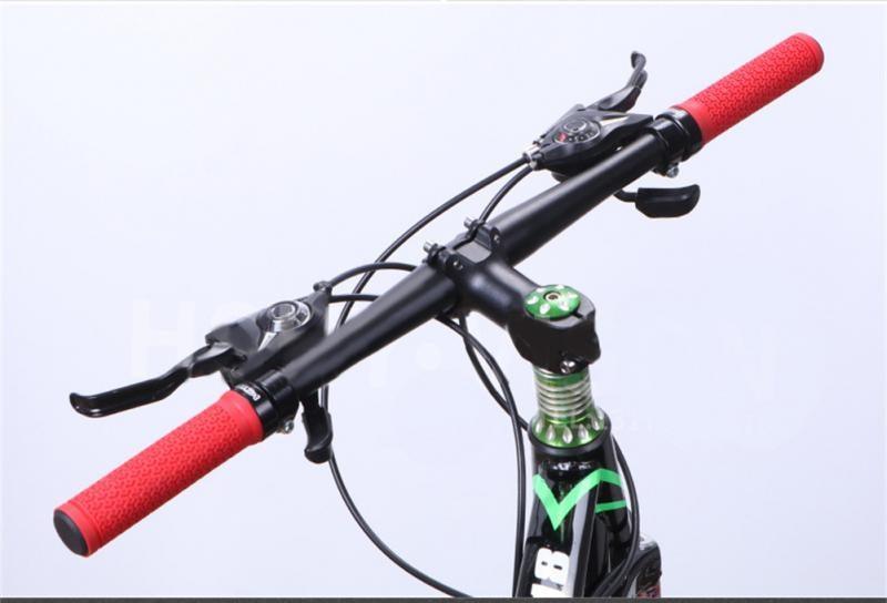 Ergonomic Anti-Slip Mountain Bike Handlebar Grips with Lock-On