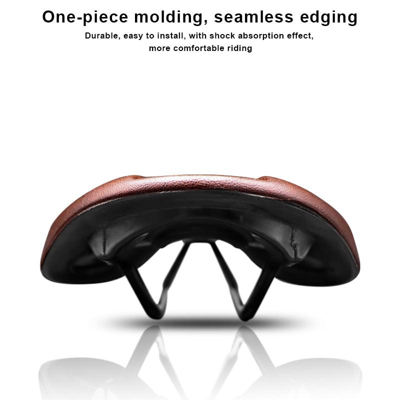 Ergonomic Hollow Bike Saddle with Memory Foam for Road & Mountain