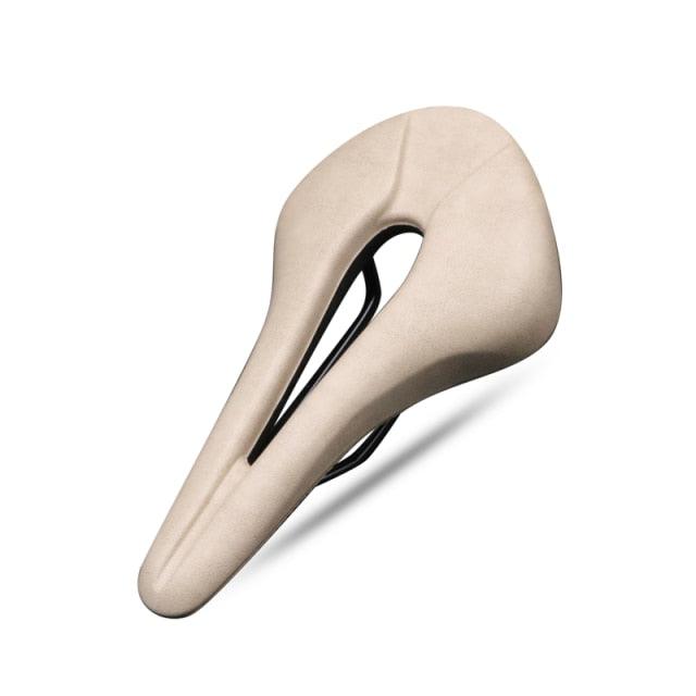 Ergonomic Hollow Bike Saddle with Memory Foam for Road & Mountain