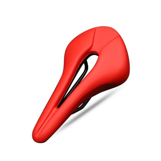 Ergonomic Hollow Bike Saddle with Memory Foam for Road & Mountain