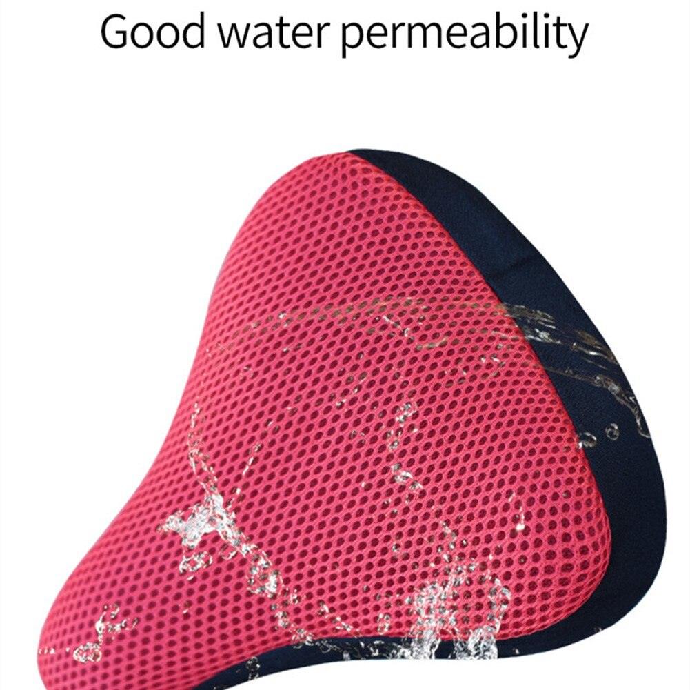 3D Soft Breathable Bike Saddle Cover for Indoor and Outdoor Bikes
