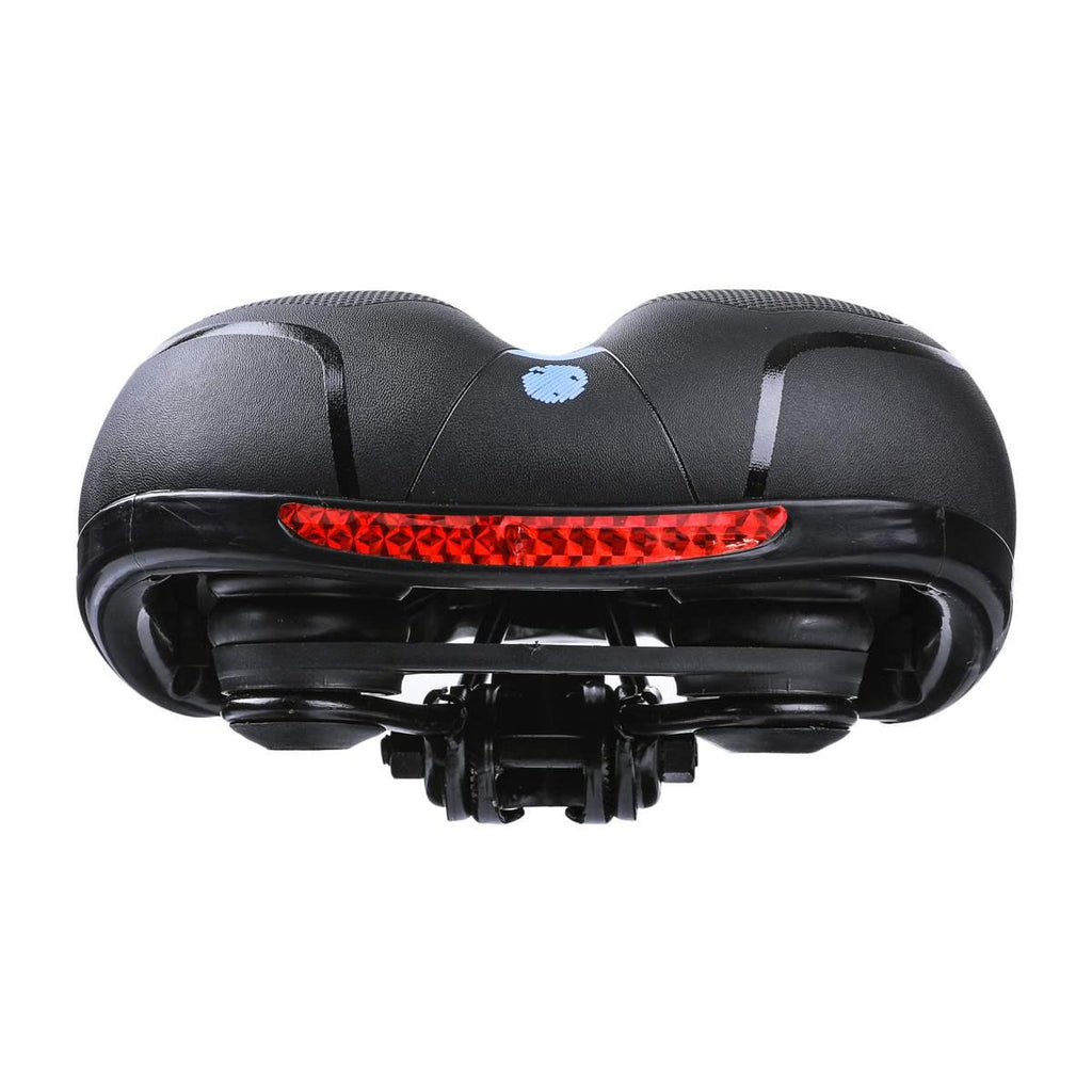 Unisex Memory Foam Bike Seat Cushion with Dual Shock Absorbing Balls