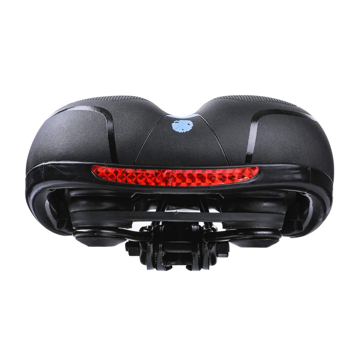Unisex Memory Foam Bike Seat Cushion with Dual Shock Absorbing Balls