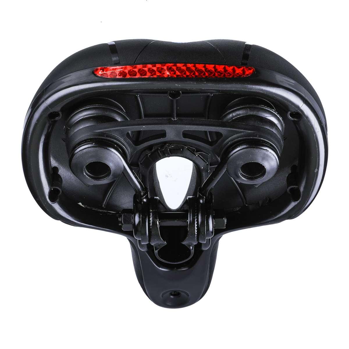 Unisex Memory Foam Bike Seat Cushion with Dual Shock Absorbing Balls