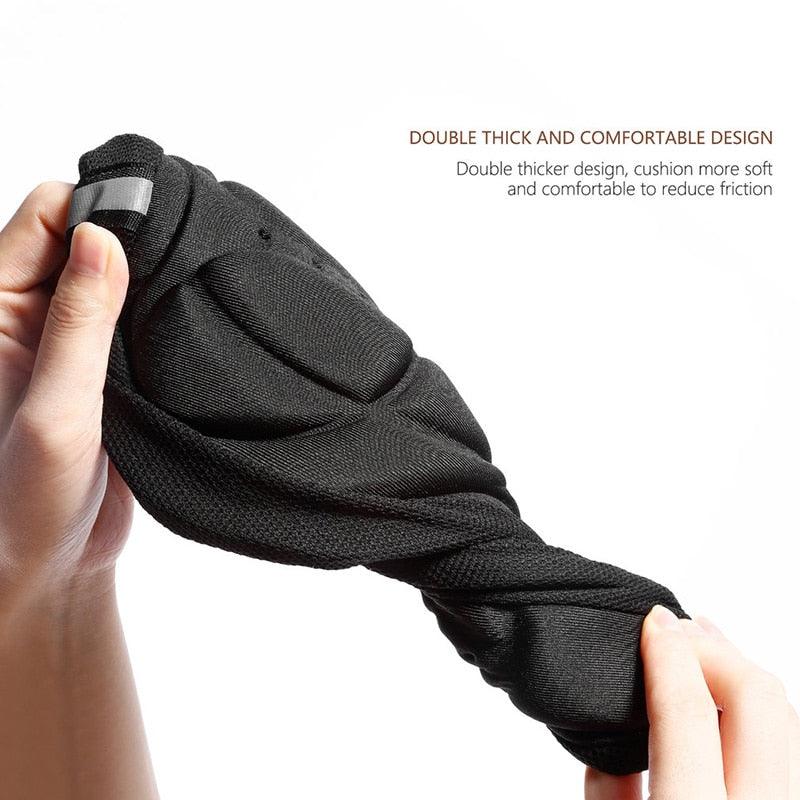 Ergonomic 3D Breathable Bike Saddle Cover with Reflective Strips