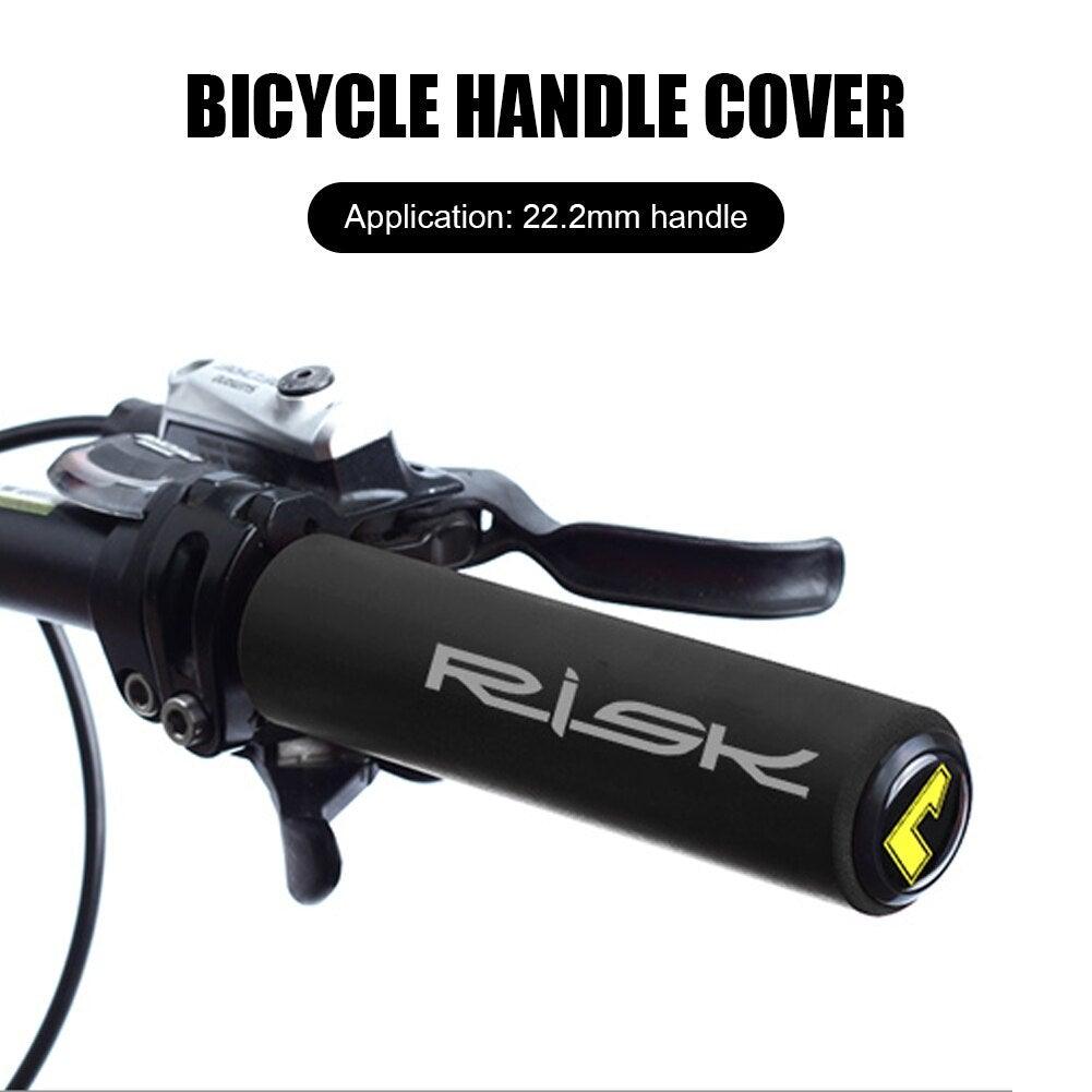 Non-Slip Silicone Bicycle Handlebar Grips with Shock Resistance