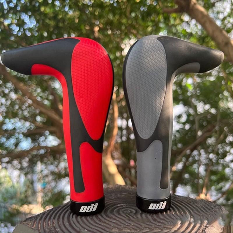 Ergonomic Silicone Mountain Bike Grips with Lock Ring