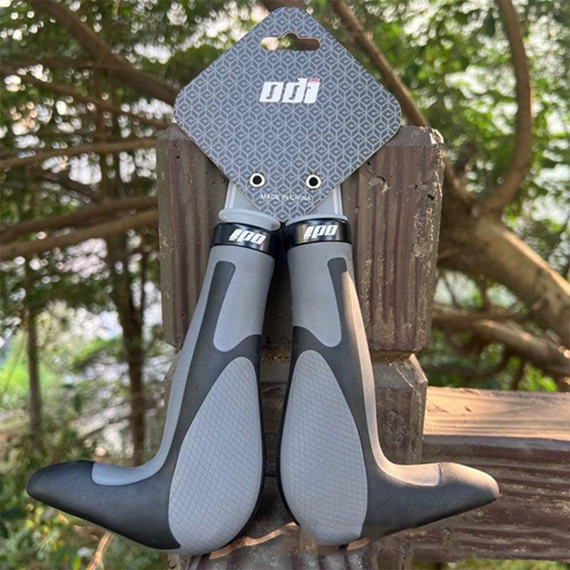 Ergonomic Silicone Mountain Bike Grips with Lock Ring
