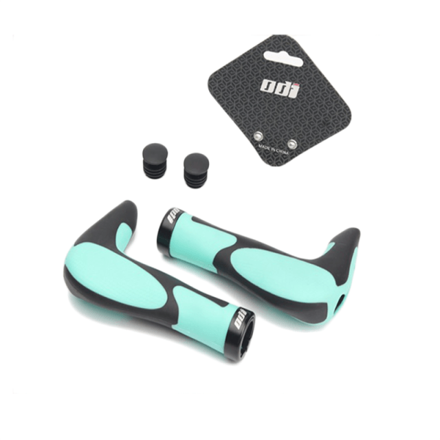 Ergonomic Silicone Mountain Bike Grips with Lock Ring