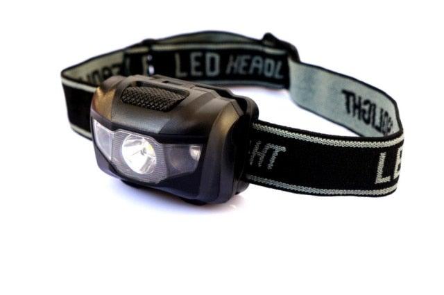 Adjustable LED Outdoor Headlamp for Hiking and Camping