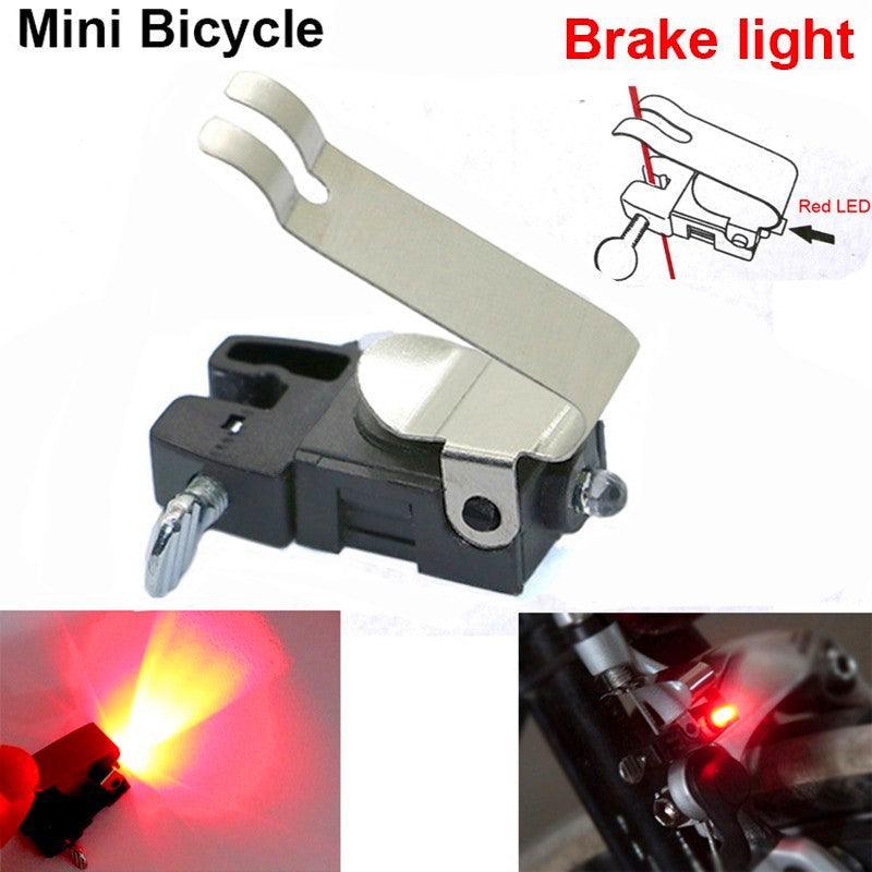 V-Shaped LED Bicycle Brake Light - Ultra-Bright Safety Tail Light