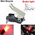 V-Shaped LED Bicycle Brake Light - Ultra-Bright Safety Tail Light