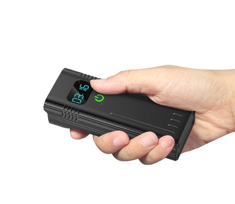 USB Rechargeable 8 LED Bicycle Headlight 10000mAh Bike Light
