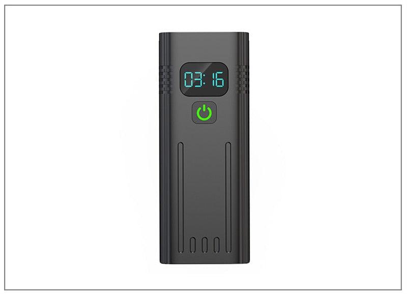 USB Rechargeable 8 LED Bicycle Headlight 10000mAh Bike Light