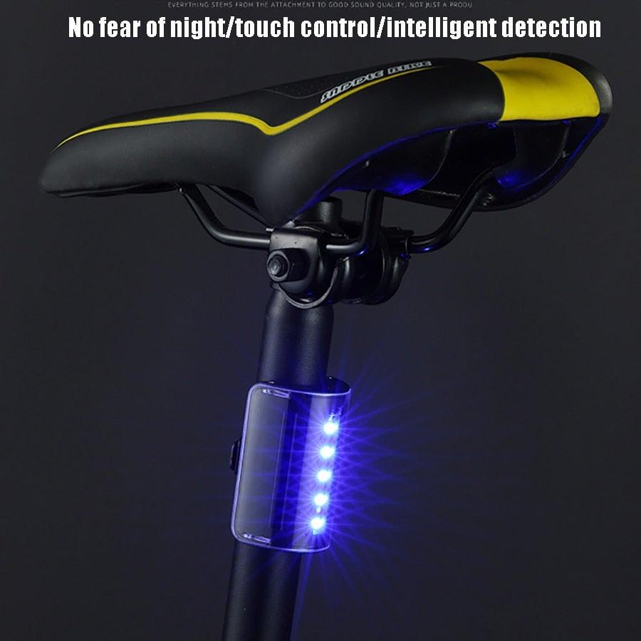Wireless Remote Bike Turn Signal LED Tail Light for Night Cycling