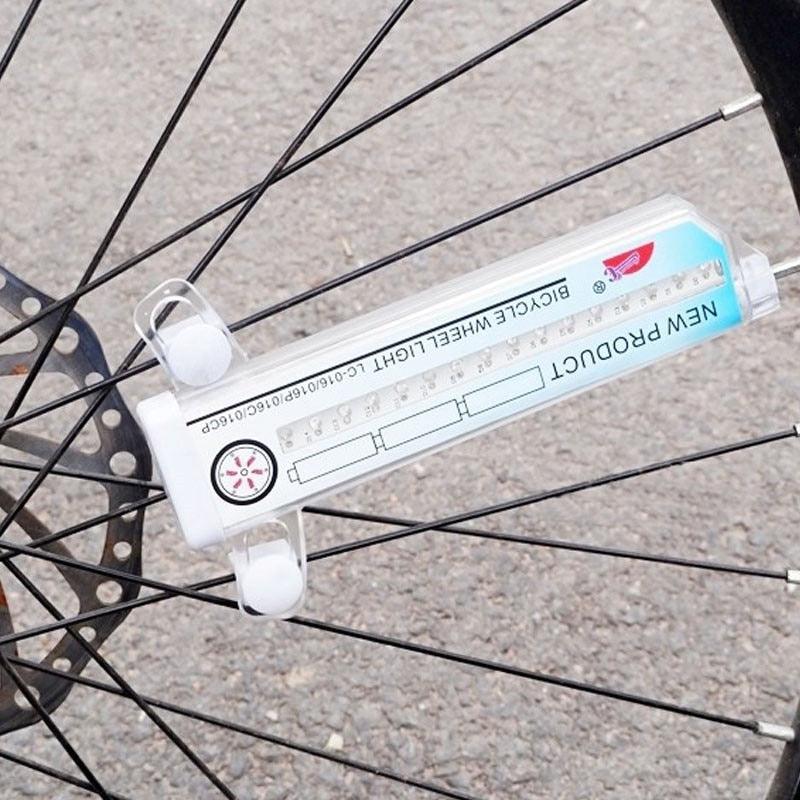 LED Bicycle Spoke Lights - Multicolored Waterproof Bike Wheel Lamp